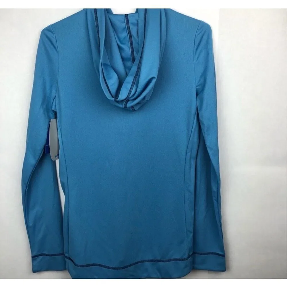 Alo Yoga Health Kick hoodie size medium blue new with tags - Picture 2 of 5